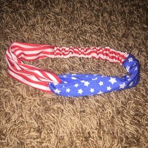 American flag headband